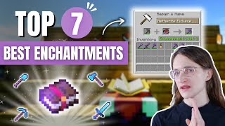 Best armor weapon and tool enchantments in Minecraft [upl. by Eram]