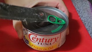 When opening canned tuna goes wrong😨  ASMR 😱 [upl. by Stefanac211]