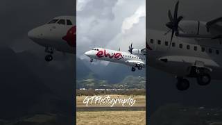 FOJMZ Takeoff to Antsiranana in Madagascar from Reunion Island aviation planespotting airplane [upl. by Leahciam]