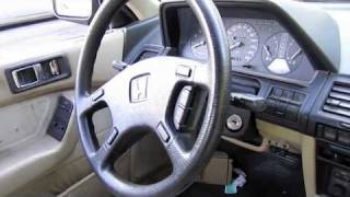 1989 Honda Accord Coupe w 249k Miles Start Up Engine and In Depth Tour [upl. by Omero]