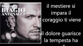 Biagio Antonacci  Ti Dedico Tutto Testo Lyrics [upl. by Burg]