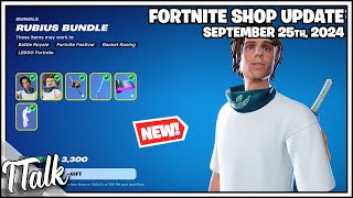 NEW RUBIUS SKIN Fortnite Item Shop September 25th 2024 Fortnite Chapter 5 [upl. by Fattal]