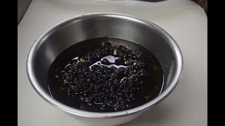 How to prepare black bean for stir fry [upl. by Oisor]