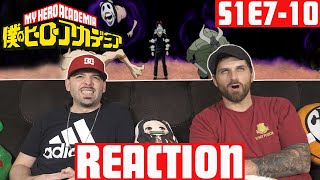 VILLIANS ARE HERE  My Hero Academia S1 Episode 710 REACTION [upl. by Raquela]