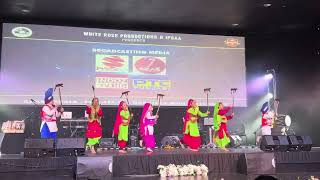 Surtaal Bhangra performance at Bir Singh event 2024 Saturday Intermediate team [upl. by Yelrah]