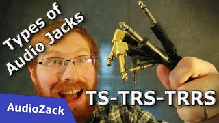 14quot and 35 mm  Types of Audio Jacks  Understanding TS TRS and TRRS Connections [upl. by Bigler724]