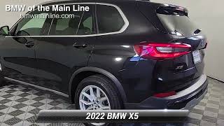 Certified 2022 BMW X5 xDrive40i Bala Cynwyd PA L24242A [upl. by Zoeller328]