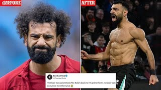 Fans Are Convinced Mo Salah’s Hairline Upgrade Is the Secret to His Scorching Form [upl. by Tanah]