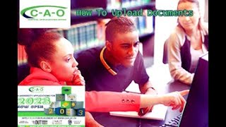 How to Upload Documents in Central Application Office CAO [upl. by Canotas]