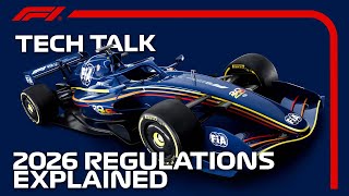 The 2026 Regulations Explained  F1 TV Tech Talk  Cryptocom [upl. by Gerrilee]