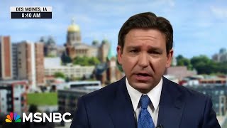 Ron DeSantis Trump didnt take action he couldve constitutionally taken as president [upl. by Sutniuq499]