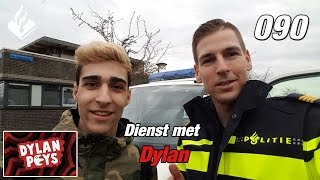 Dylan Peys mee met politievlogger JanWillem [upl. by Reilly]