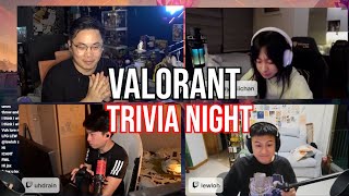 VALORANT TRIVIA NIGHT WITH FRIENDS [upl. by Faletti440]