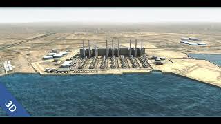 The desalination process produces drinking water from seawater  Animation360 [upl. by Eesyak27]