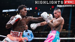 Charlo vs Benavidez Jr HIGHLIGHTS November 25 2023  PBC on Showtime PPV [upl. by Shanan555]