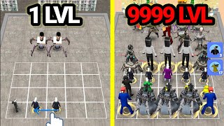 MAX LEVEL Merge Master Zombie Evolution Battle Gameplay 4150 [upl. by Winifield]