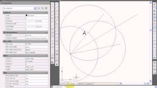 Autocad  Ricavare la bisettrice di un angolo [upl. by Aicatsue]