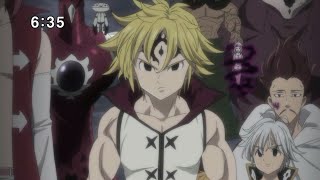 Meliodas destruya los mandamientos por última vez español latino Nanatsu no taizai [upl. by Anohs351]