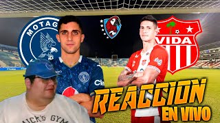 Motagua Vs Vida  Liga Nacional 202324 Reacción en vivo [upl. by Fairfield]