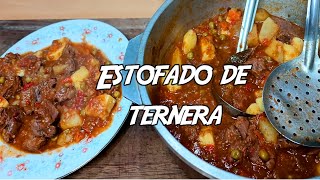 Nunca probé un estofado tan delicioso La carne se deshace como mantequilla [upl. by Yendor]