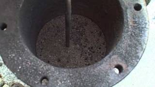 Fluidized bed gasifier with diffuser  fluizided sand part 1 [upl. by Barde]