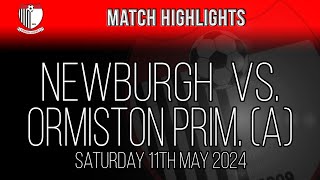 Ormiston vs Newburgh  110524 [upl. by Eytak]