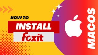 Installing FoxIt PDF Editor on macOS [upl. by Vanden]