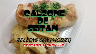 Reto de Los Calzone Vegano 2 Seitán [upl. by Joung]