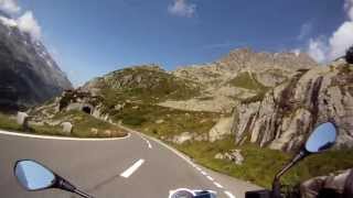 Moto Guzzi Griso Sound Sustenpass Switzerland [upl. by Hett]