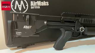 AIRMAKS ARMS KRAITS 22cal PCP AIR RIFLE [upl. by Teleya991]