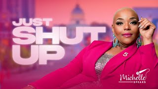 The Relaunch of Michelle Speaks Shut Up Please [upl. by Lenuahs]