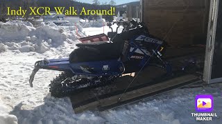 2021 Polaris Indy XCR 850 128” Walk Around [upl. by Notnroht]