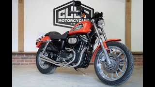 2002 Harley Davidson XL 883 R Sportster walk around wwwcultmotorcyclescouk [upl. by Nerek]