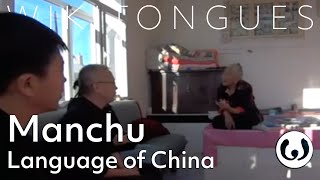 The Manchu language casually spoken  Shihuan Ronglu and Shiyu speaking Manchu  Wikitongues [upl. by Franni371]