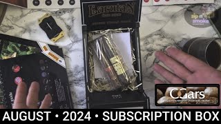 CIGAR SUBSCRIPTION BOX • CGARS • SIP n SMOKE PODCAST• AUGUST 2024 CIGARS [upl. by Aryajay380]