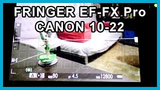 Fringer EFFX Pro  Canon EFS 1022mm f3545 USM on Fujifilm XT20 autofocus test [upl. by Lordan]