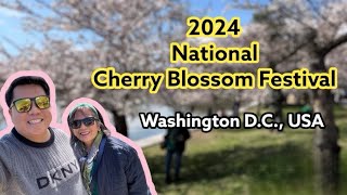 2024 National Cherry Blossom Festival  Washington DC USA [upl. by Elbys911]