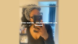 VYBZ KARTEL  COLOURING THIS LIFE slowed [upl. by Nosirrag]