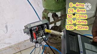 Control Valve Calibration With Rotex Positioner  Working Part Detail  Full Troubleshoot in Hindi [upl. by Acnalb]