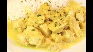 Pollo al curry con Thermomix  Receta deliciosa [upl. by Liauqram]