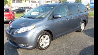 SOLD 2017 Toyota Sienna LE Walkaround Start up Tour and Overview [upl. by Mcgaw]