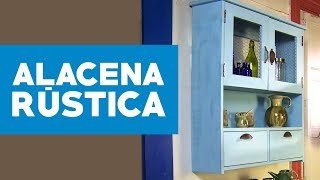 ¿Cómo hacer una alacena rústica para la cocina [upl. by Audras]