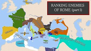 Ranking Enemies of the Roman Republic part I [upl. by Adnelg]