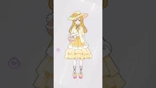 🎉Vlinder Princess Dress up game🎇 shorts [upl. by Seaver]