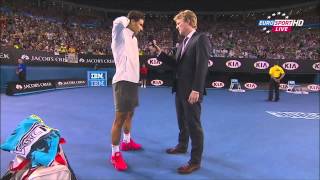 Nadal vs Tomic Australian Open 2014 highlights [upl. by Ainnat42]