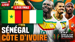 🔴🇸🇳🇨🇮 SENEGAL  COTE DIVOIRE  🏆18 EME FINALE can 2024  Le match au sommet [upl. by Lamahj]