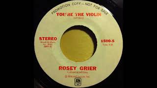 Rosey Grier  Youre The Violin 1974 [upl. by Eniamerej]