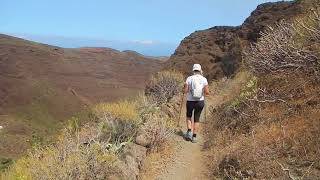 Hiking in the Canary Islands Barranco de Guayadeque  Gran Canaria [upl. by Refeinnej]