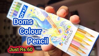 Doms Pencil Colours Unboxing [upl. by Brietta]