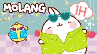 Molang  New years eve Compilation  ✨ [upl. by Ilah553]